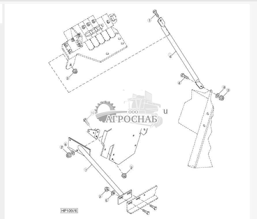 Upper Rear Tailings Shield 